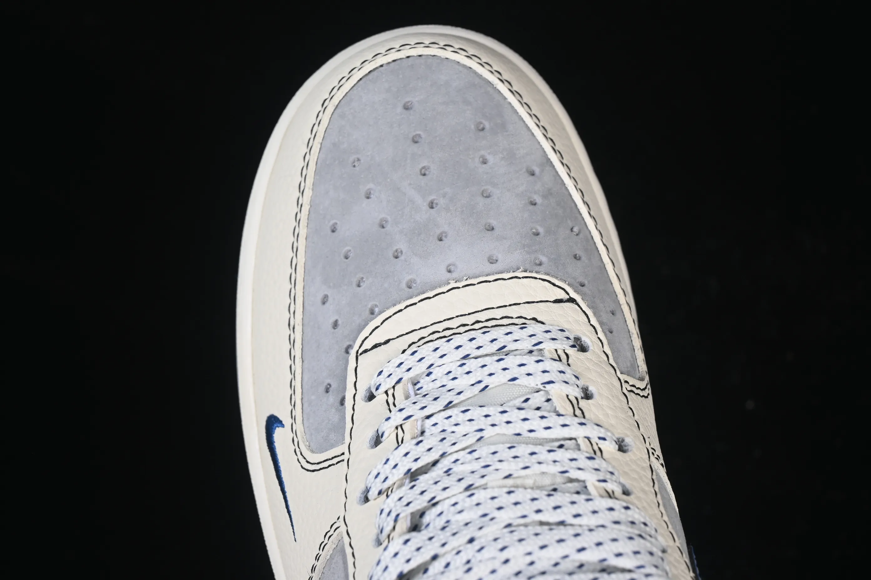 All categories Nk Air Force 1 Air Force series Nk Air Force 1 Low Air Force low-top Nike Air Force 1'07 Low Stussy co-branded double parquet blue hook Air Force 1 low-top casual sneakers XL1979-123
